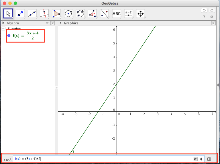 immagine di esempio GeoGebra