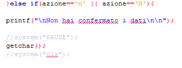 nonostante faccia cosi non torna al menu principale......