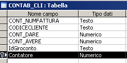 tabellastruttura